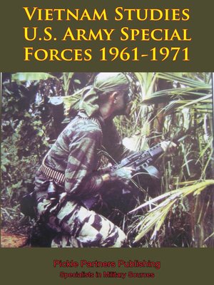 cover image of U.S. Army Special Forces 1961-1971